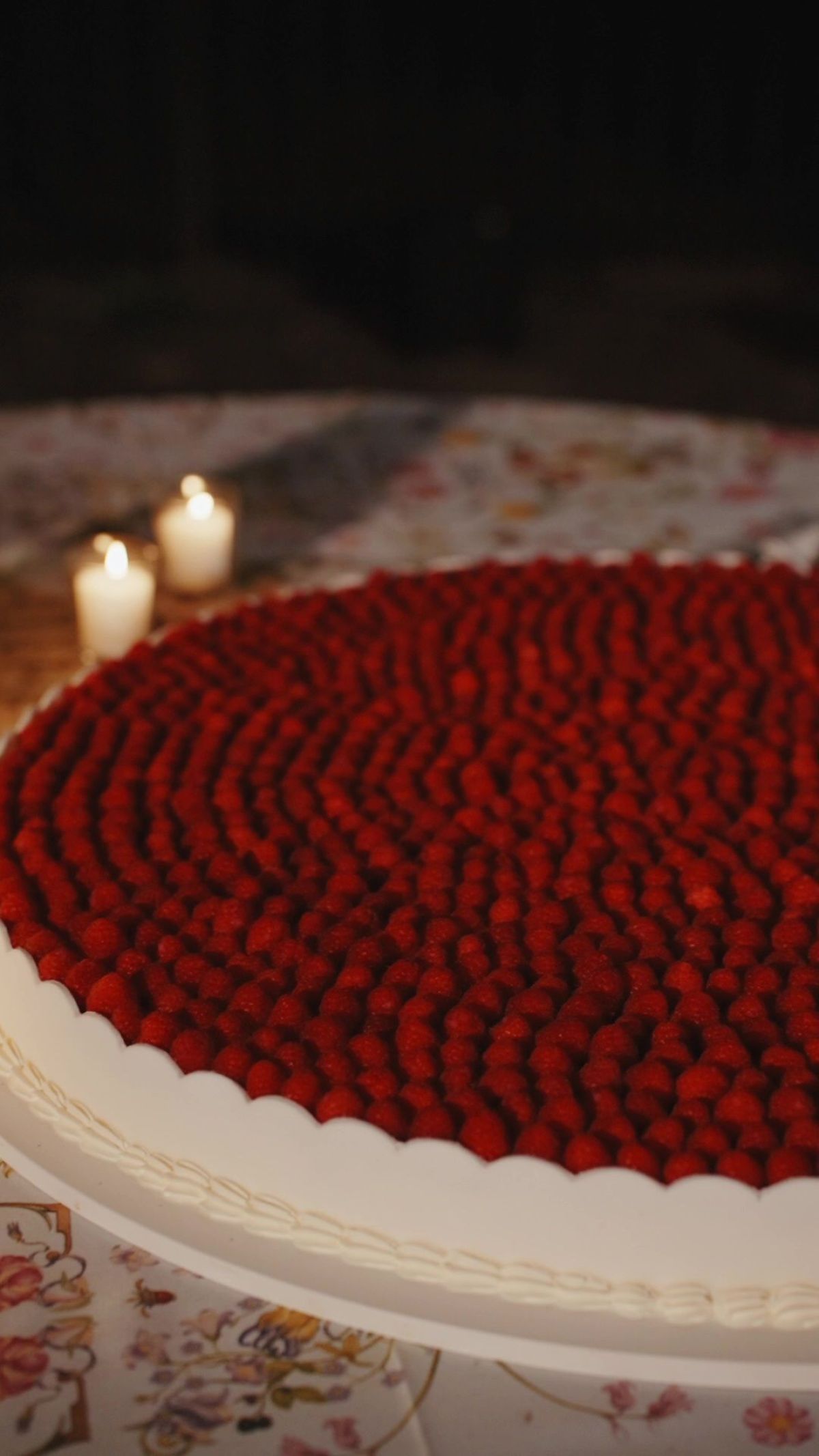Wedding cake moderna crostata di lamponi alla cena matrimonio a Chignolo Po Zeta Eventi Milano