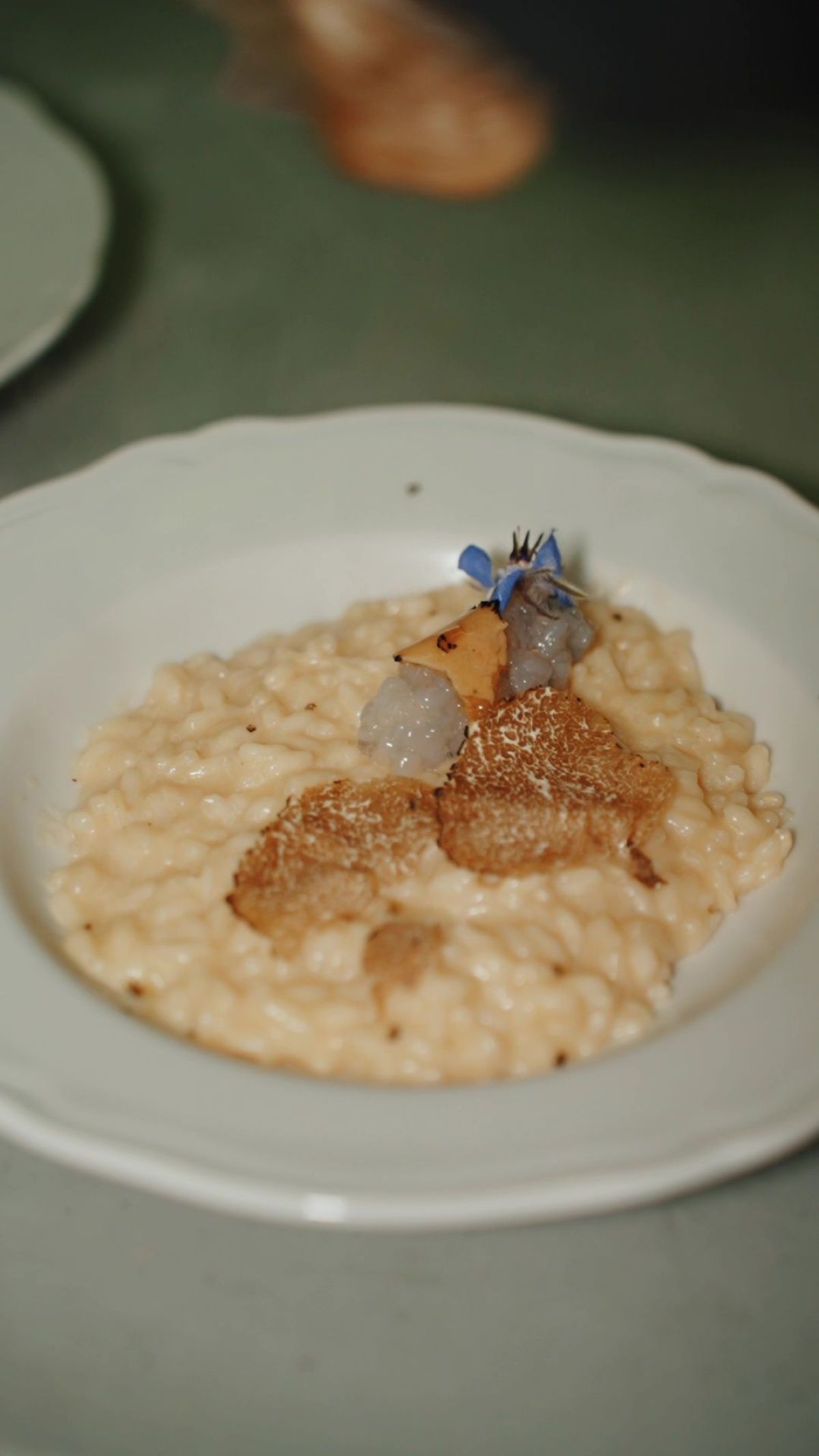 Risotto tartufo e tartare di gamberi servito alla cena matrimonio a Chignolo Po Zeta Eventi Milano