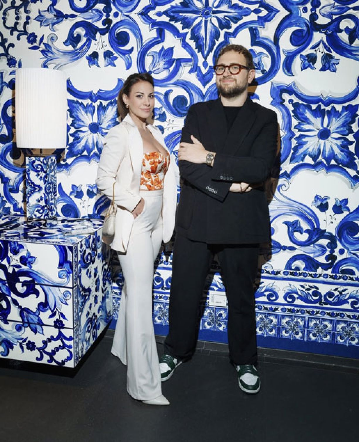 Valerio Zorloni di Zeta Eventi con la Wedding Planner Clara Barca