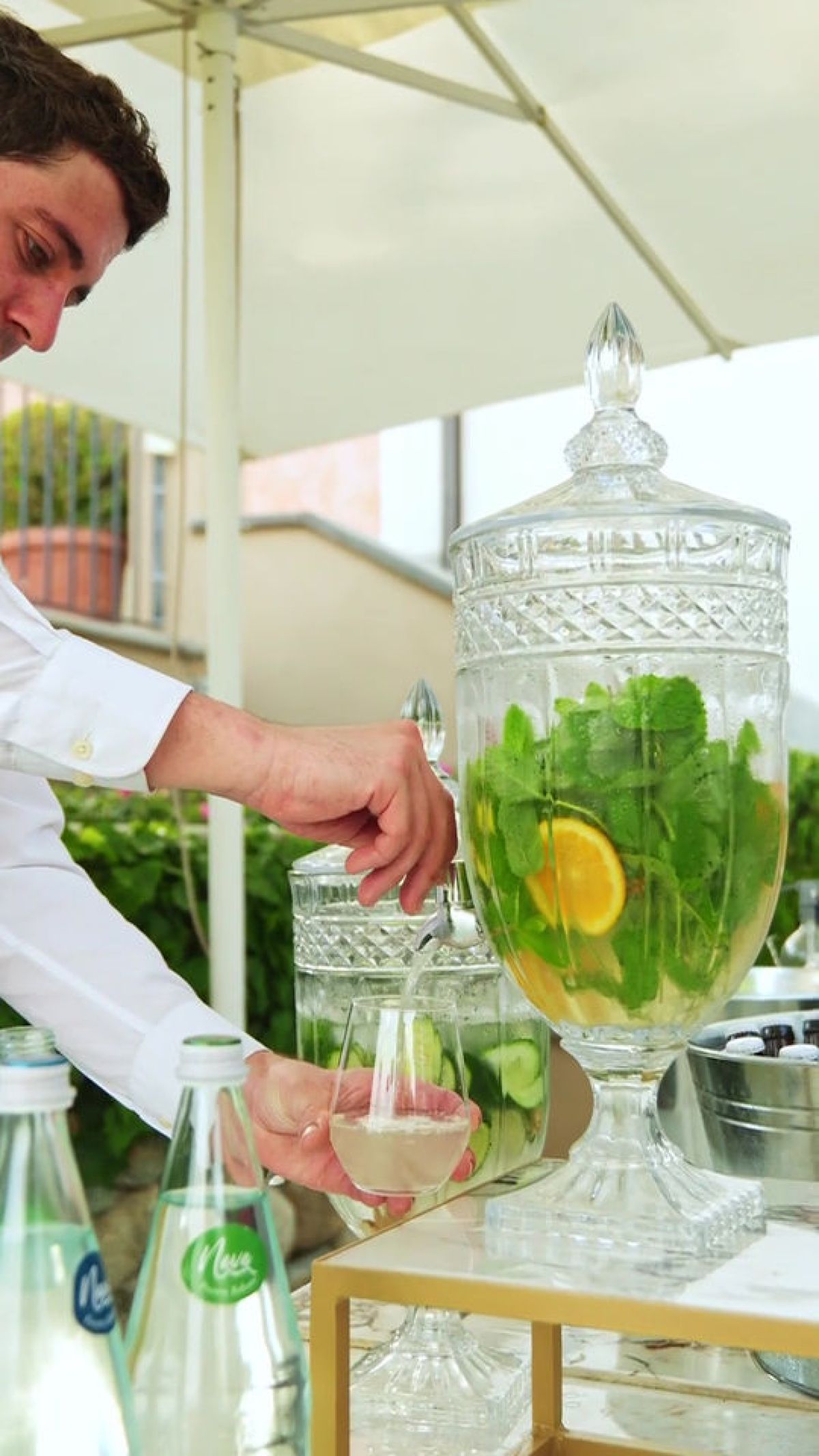 Moijto servito all'Open bar per matrimonio a Villa Calchi Merate Lecco allestita da Zeta Eventi Milano