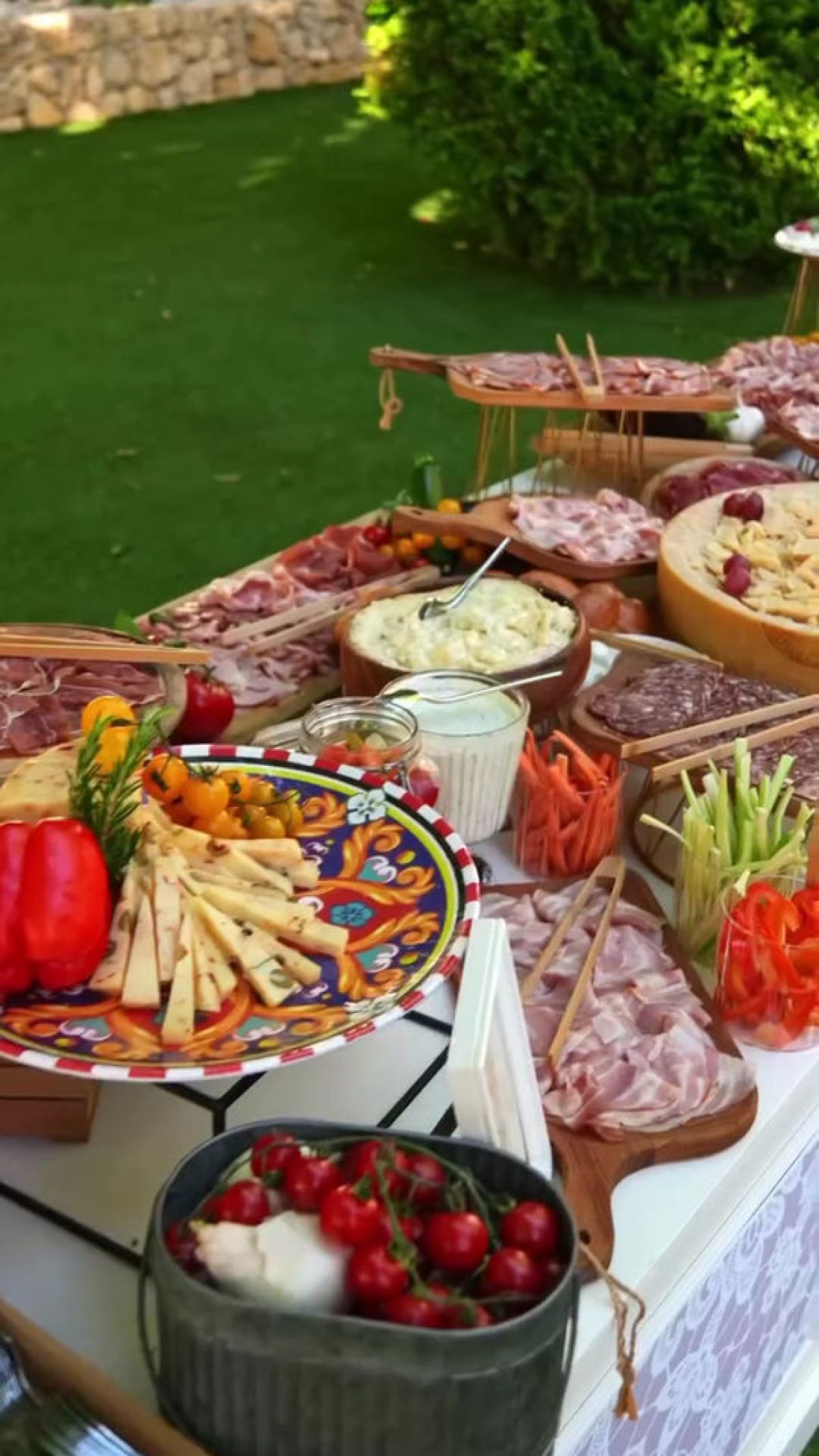 Buffet aperitivo wedding di Zeta Eventi Milano