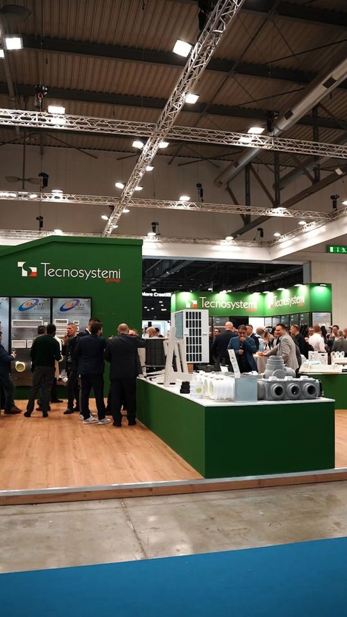 Stand Tecnosystemi al MCE 2024 Fiera Milano Rho