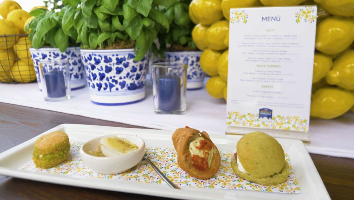 Finger food gadget Aperitivo Limonaia Urbana Barilla Zeta Eventi Milano